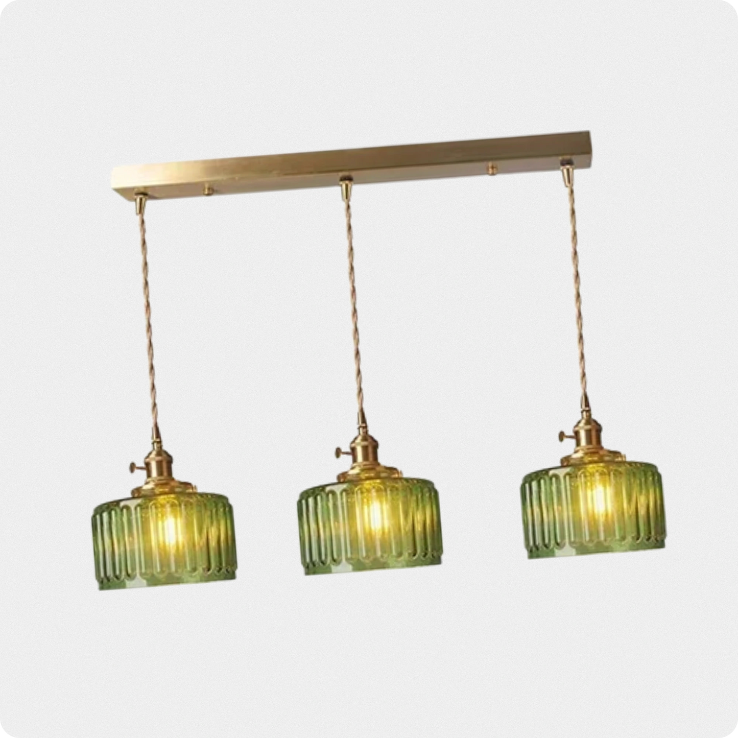 Plafonnier Verre Transparent Suspendu Moderne pour Intérieurs Tendance - PlafonnierDeco