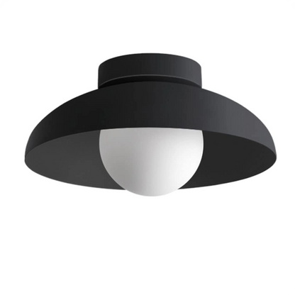 Plafonnier moderne en fer et verre avec style raffiné pour intérieur chic - PlafonnierDeco